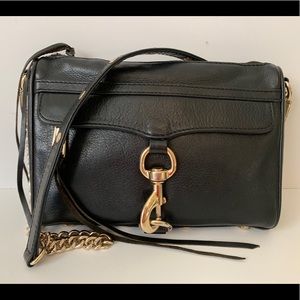 *SOLD Rebecca Minkoff Mini MAC Black Crossbody